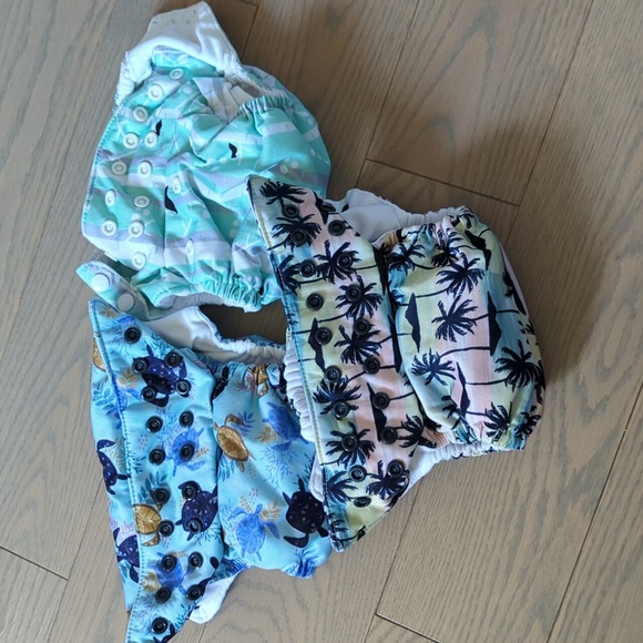 Thirsties Natural AIO cloth diapers - Picture 1 of 14